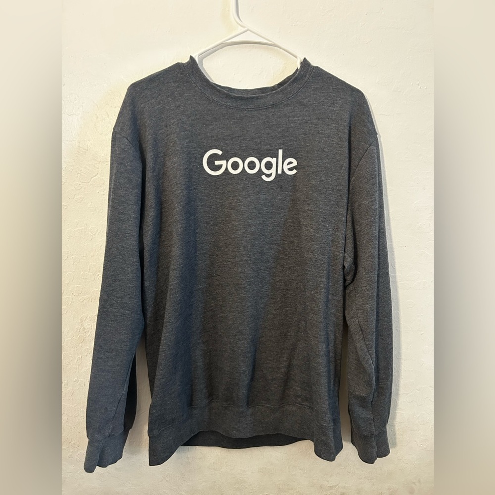 GOOGLE CREW NECK SWEATER